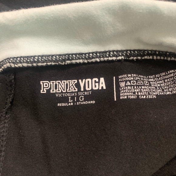 NWOT PINK Bling Yoga Pants Sz L - Picture 5 of 5